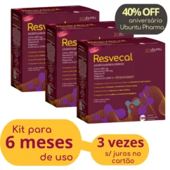 Resvecal (Kit com 3)