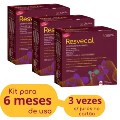 Resvecal (Kit com 3)